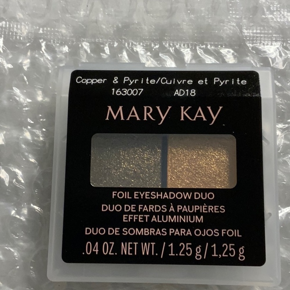 Mary Kay Foil Eyeshadow Duo - Copper & Pyrite